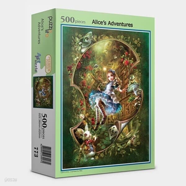 직소퍼즐 500피스 앨리스의 모험  PL500-PL773