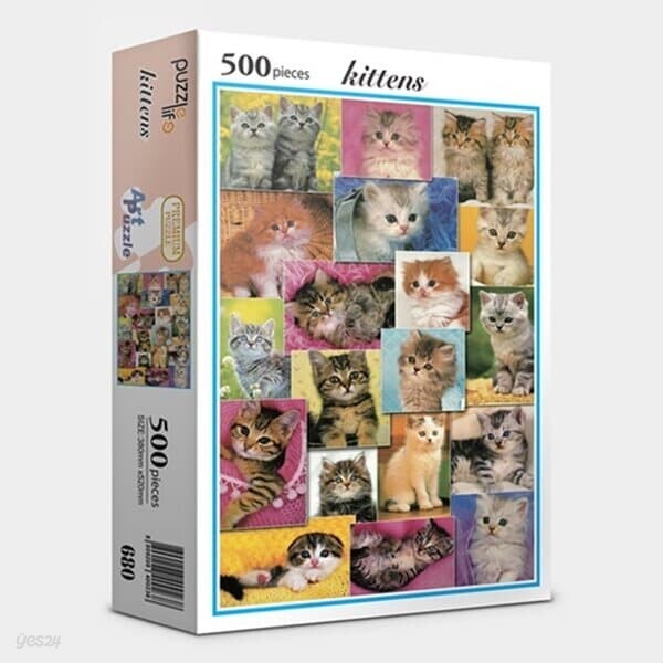 직소퍼즐 500피스 kittens PL680