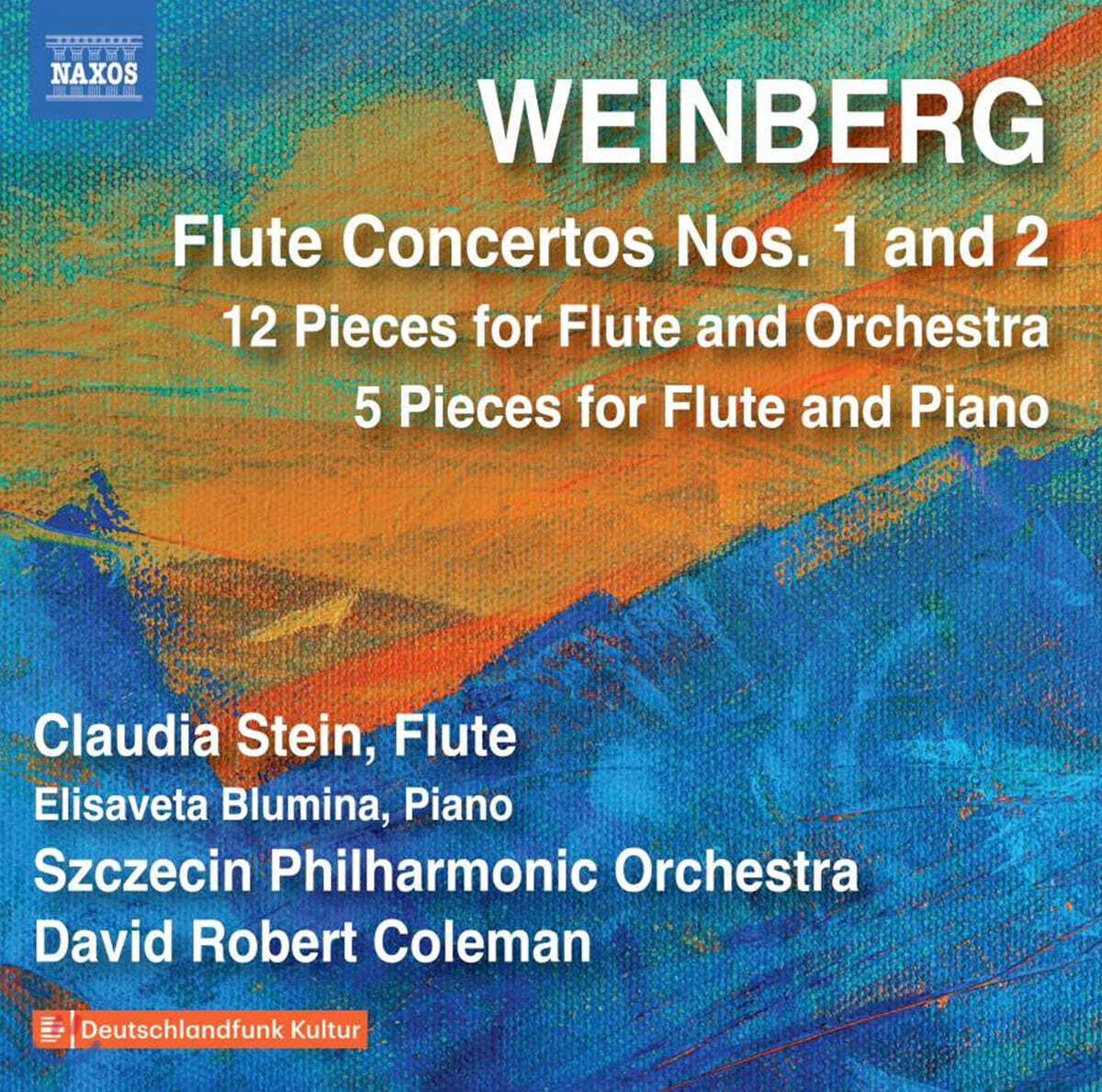 Claudia Stein 바인베르크: 플루트 협주곡 1, 2번 (Weinberg: Flute Concertos Op. 75, 148)