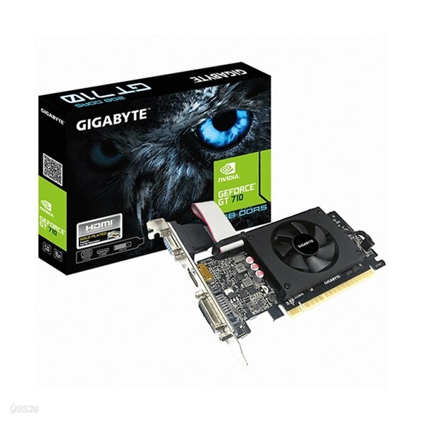 GIGABYTE 지포스 GT710 UD2 V2 D5 2GB 미니미