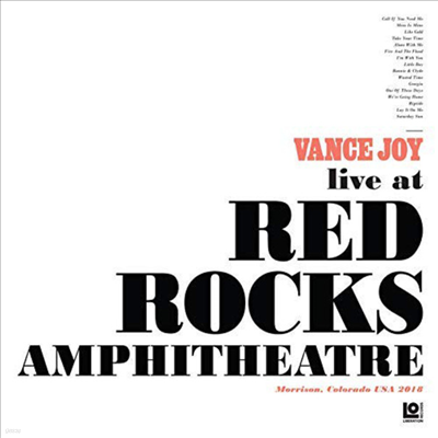 Vance Joy - Live At Red Rocks Amphitheatre (Ltd. Ed)(180G)(Rose Colored 2LP)