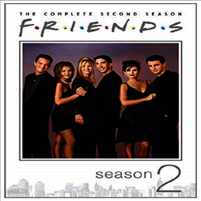 Friends: Complete Second Season (프렌즈 시즌 2)(지역코드1)(한글무자막)(DVD) - 예스24