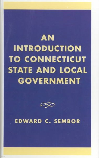 An Introduction to Connecticut State and Local Government