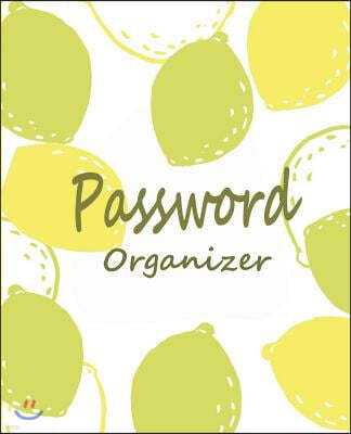 password organizer: Password keeper book, 7.5x9.25" 120 pages, 2 entries per page, big column to write all necessary in one place. This bo