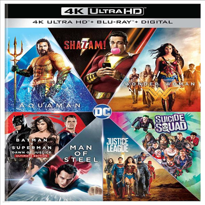 DC 7 Film Collection (DC 7 ʸ ÷) (ѱ۹ڸ)(4K Ultra HD + Blu-ray + Digital)
