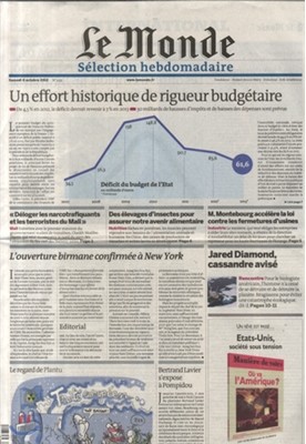 Le Monde Selection (ְ) : 2012 10 06