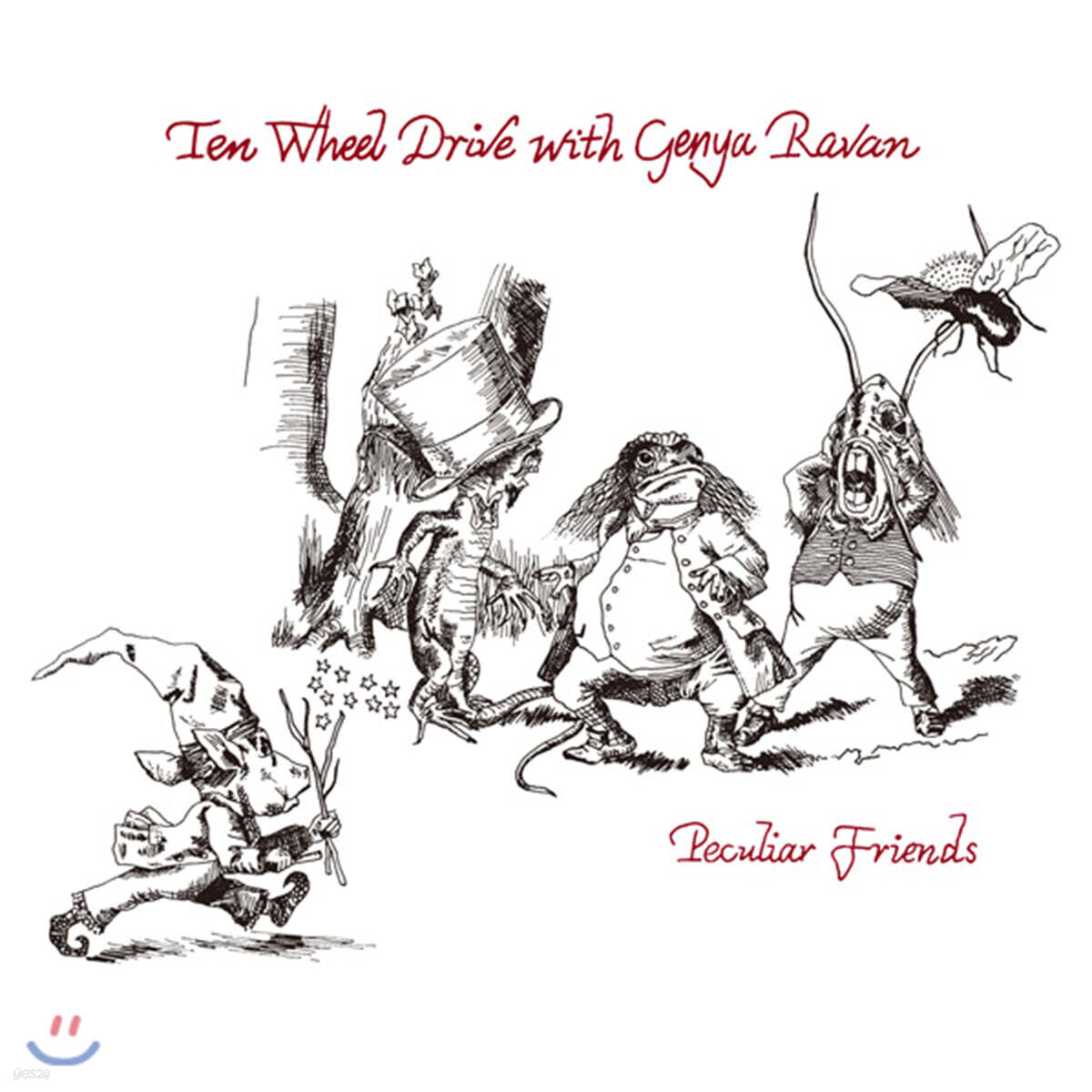 Ten Wheel Drive With Genya Ravan (텐 휠 드라이브, 젠야 라반) - 3집 Peculiar Friends