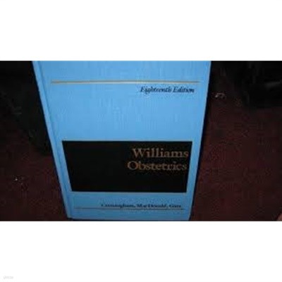 Williams Obstetrics 18th Edition 