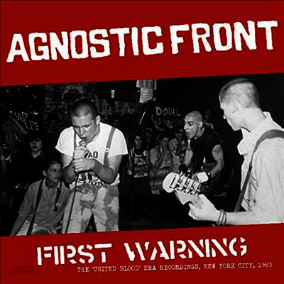 Agnostic Front - First Warning (LP)