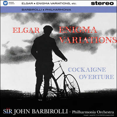 John Barbirolli :  ְ,   (Elgar: Enigma Variations, Cockaigne Overture) [LP]