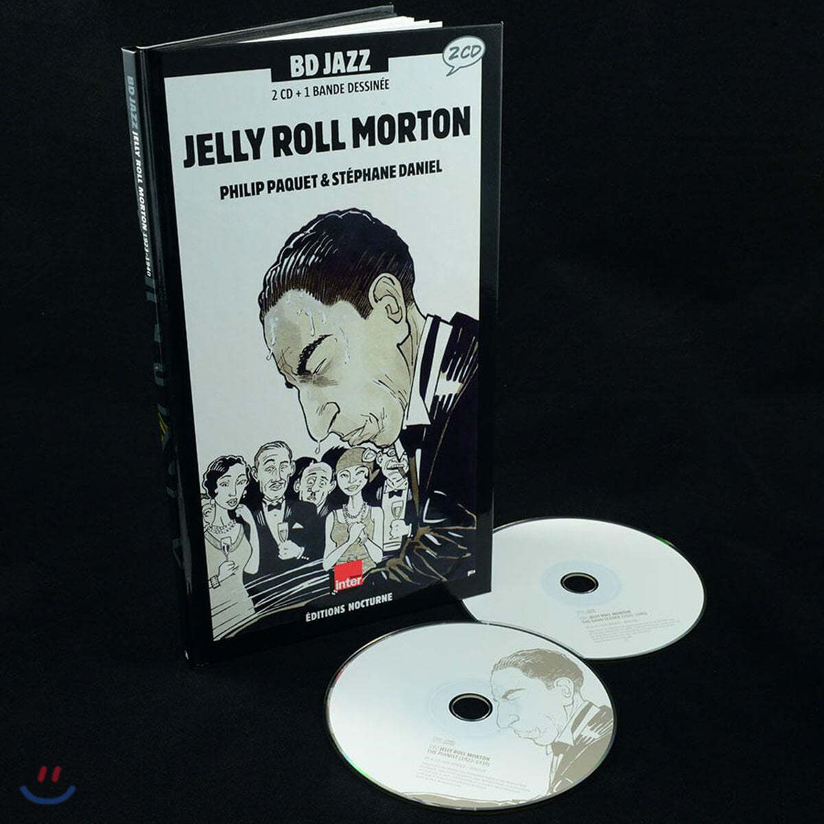 젤리 롤 모턴 연주 모음집 (Jelly Roll Morton - Illustrated by Philip Paquet / Stephane Daniel)