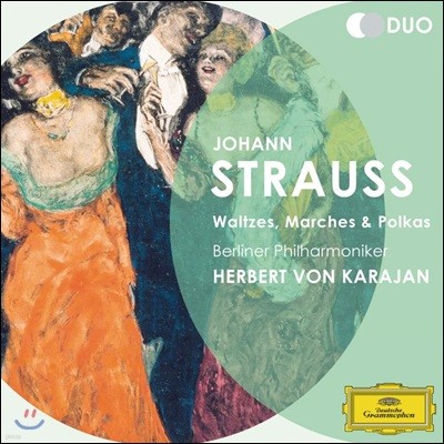Herbert von Karajan  Ʈ콺:   ī (J. Strauss: Waltzes, Marches and Polkas)