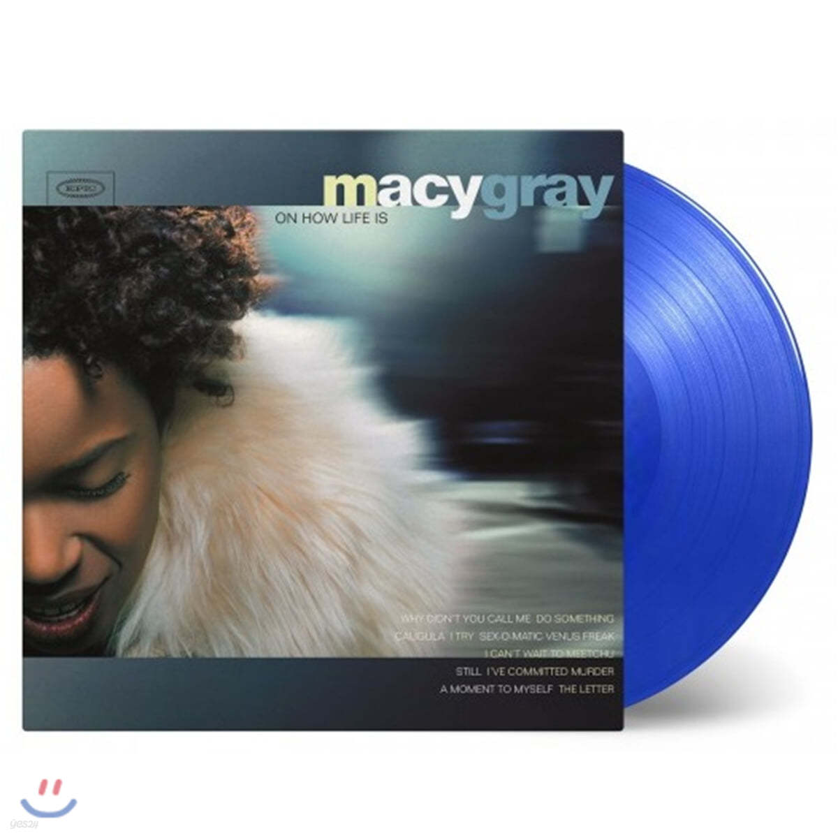 Macy Gray - On How Life Is 메이시 그레이 데뷔 앨범 [투명 블루 컬러 LP]