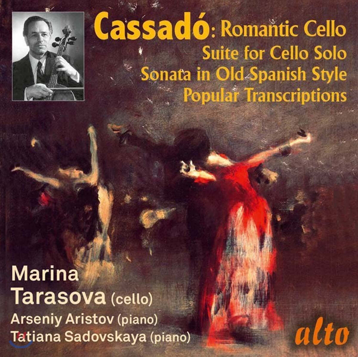 Marina Tarasova 가스파르 카사도: 첼로 작품집, 편곡집 (Gaspar Cassado: Works, Transcriptions for Cello)