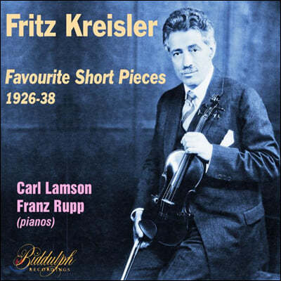  ũ̽ ϴ ̿ø ǰ  (Fritz Kreisler Plays Favourite Short Pieces)