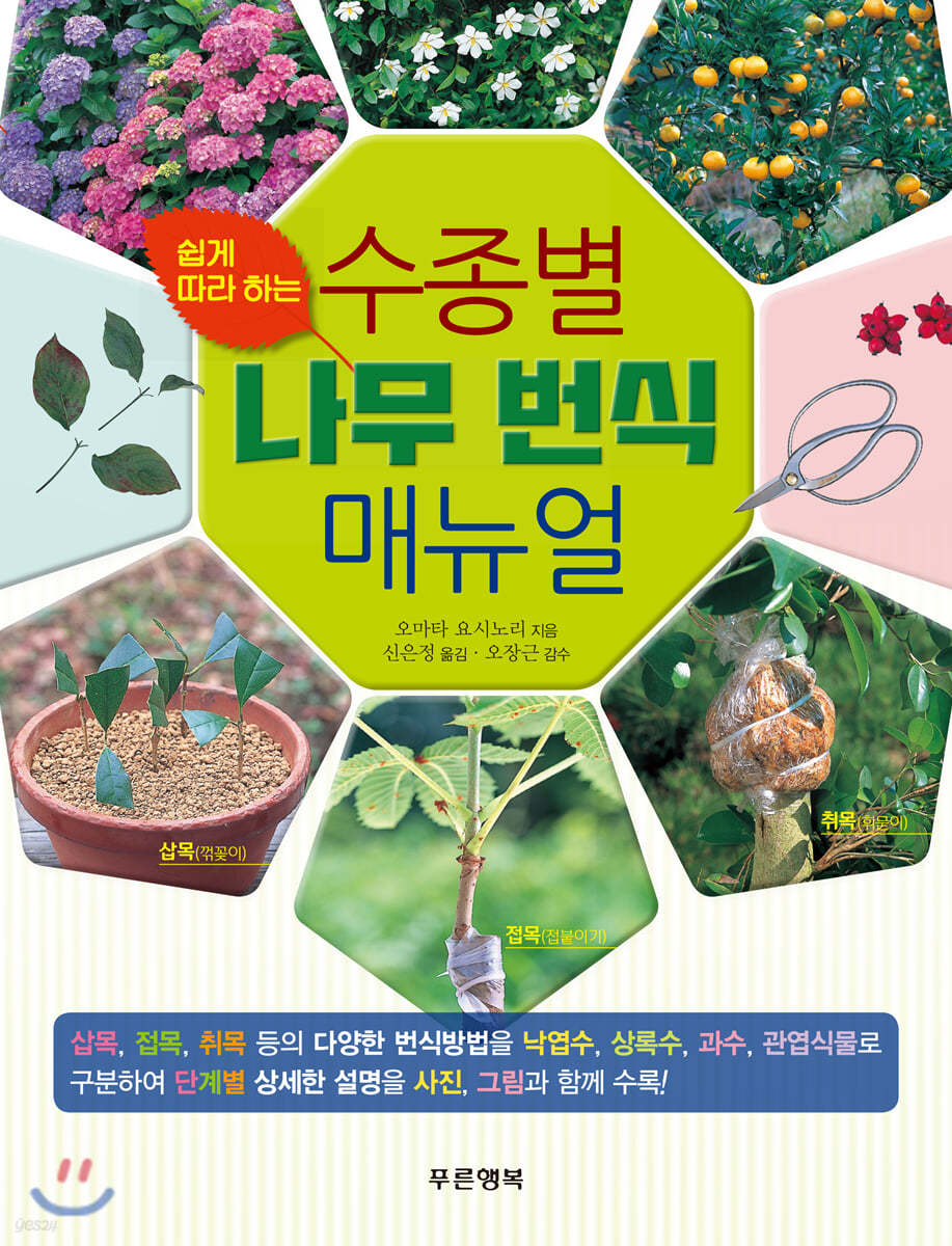 수종별 나무 번식 매뉴얼(삽목, 접목, 취목)