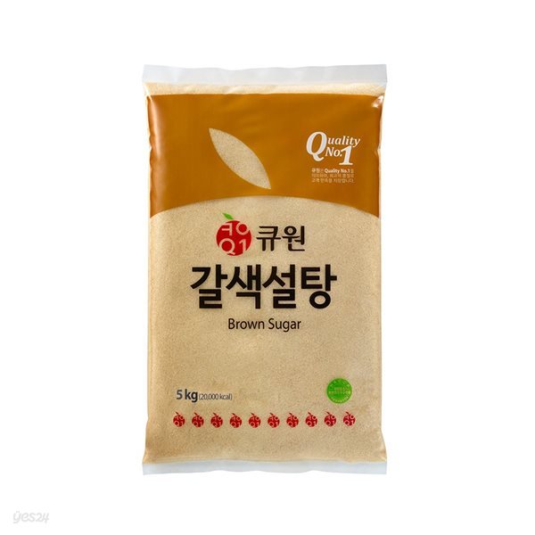 큐원 갈색설탕 5kg