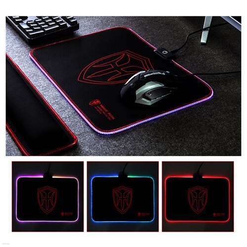 RGB 게이밍 LED 마우스 패드 배그 생활방수 LP5