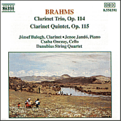  : Ŭ󸮳 , Ŭ󸮳  (Brahms : Clarinet Trio Op.114, Clarinet Quintet Op.115)(CD) - Jozsef Balogh