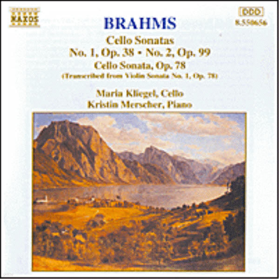  : ÿ ҳŸ 1, 2 (Brahms : Cello Sonatas No.1 Op.38, No.2 Op.99)(CD) - Maria Kliegel