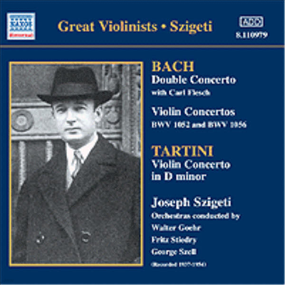 Great Violinists - , ŸƼ : ̿ø ְ (Bach, Tartini : Violin Concertos)(CD) - Joseph Szigeti