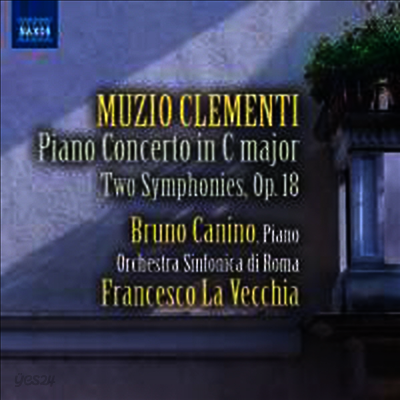 클라멘티: 피아노 협주곡 3번 & 2개의 교향곡 (Clementi: Piano Concerto No.3 & Symphonies Op. 18 Nos.1, 2)(CD) - Francesco La Vecchia