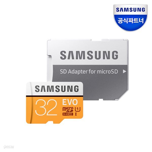 공식인증 삼성전자 마이크로SD카드 EVO 32GB MB-MP32GA/KR + 리더기