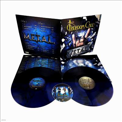 Freedom Call — M.E.T.A.L. (Gatefold) 앨범 커버