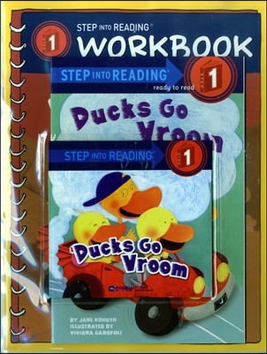 Step into Reading 1 : Ducks Go Vroom (Book+CD+Workbook)