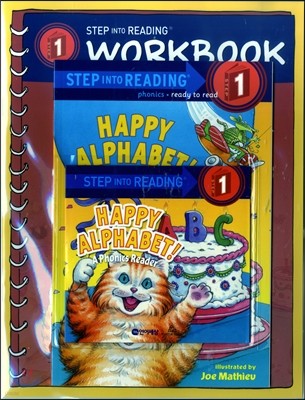 Step into Reading 1 : Happy Alphabet! (Book+CD+Workbook)