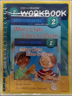 Step into Reading 2 : Mary Clare Likes to Share (Book+CD+Workbook)