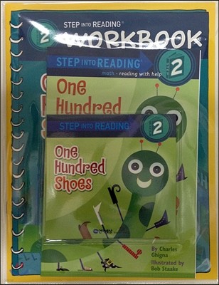 Step into Reading 2 : One Hundred Shoes a Math Reader (Book+CD+Workbook)
