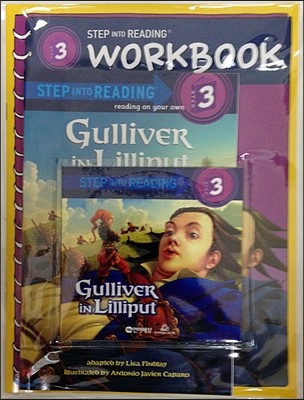 Step into Reading 3 : Gulliver in Lilliput (Book+CD+Workbook)