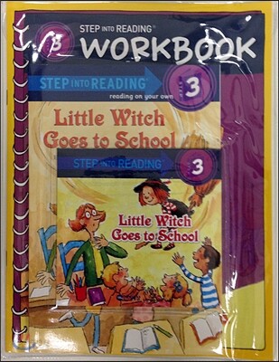 Step into Reading 3 : Little Witch Goes to School (Book+CD+Workbook)