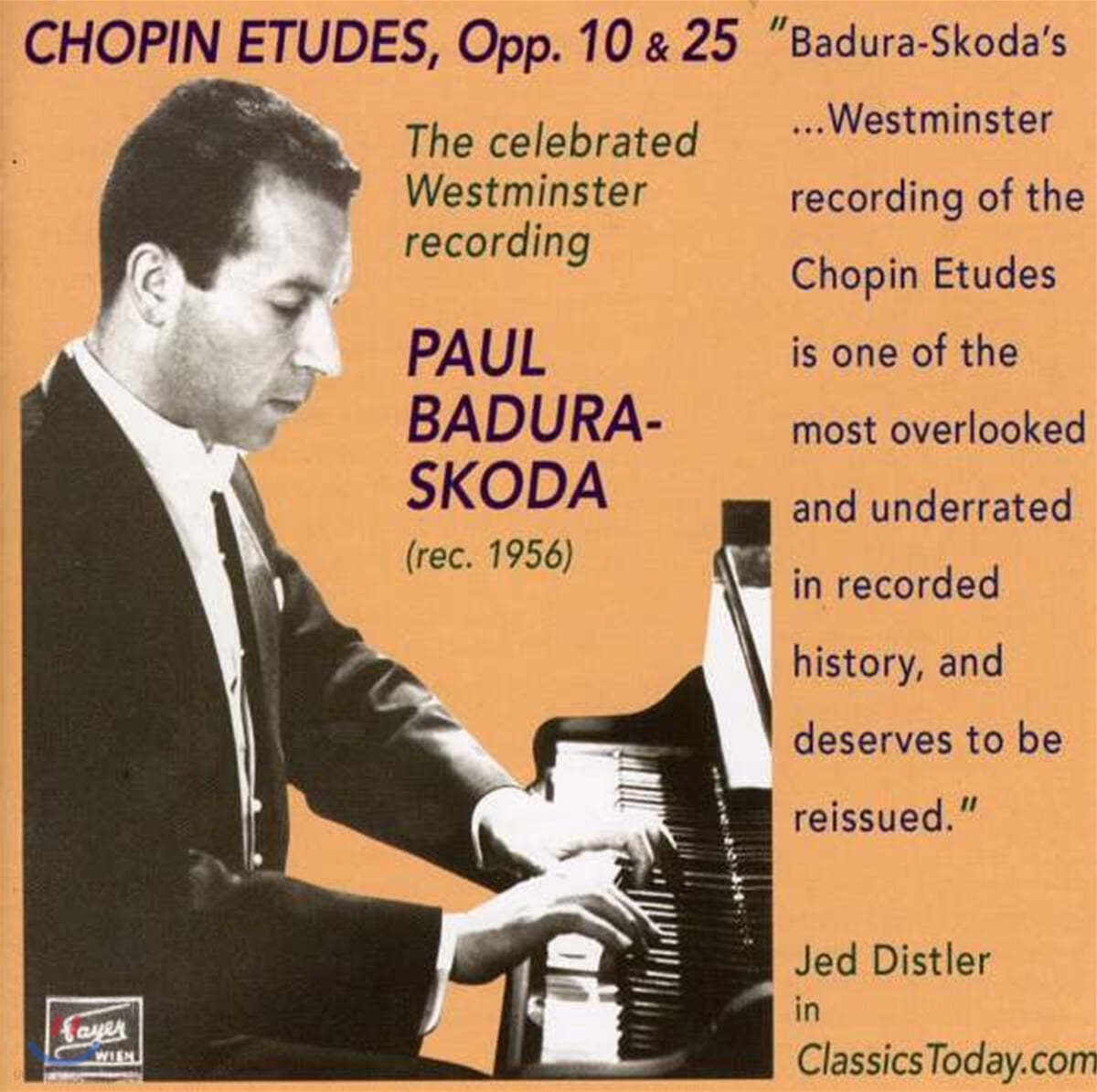 파울 바두라 스코다가 연주하는 쇼팽 에튀드 (Paul Badura-Skoda plays Chopin Etudes)