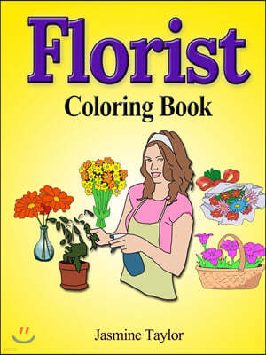 Florist Coloring Book