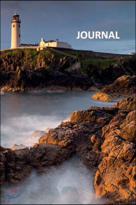 Journal: Fanad head lighthouse Stylish Bullet Journal Dot Grid Daily Planner Student for researching best places to stay in Don