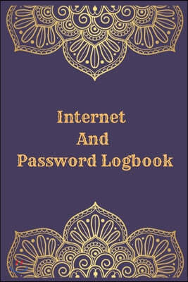 Internet And Password Logbook: Vol 10 Password Keeper Notebook Organizer Small Notebook For Passwords Journal Username and Password Notebooks Logbook