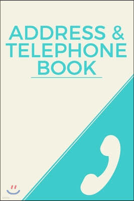 Address & Telephone Book: Organizer Contacts (6 x 9 in, 360 Contacts) - Record Addresses, Social Media, Telephone Numbers, Emails, Birthday & Ex