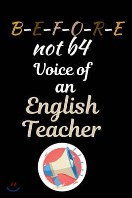 Voice of An English Teacher: Perfect for the Special English Teacher for Teachers Appreciation Week