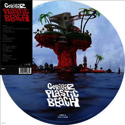 Gorillaz — Plastic Beach 앨범 커버