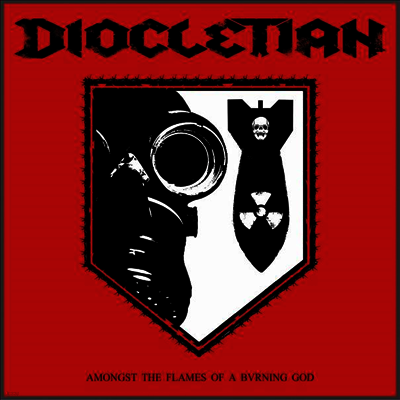 Diocletian — Amongst The Flames Of A Burning God 앨범 커버