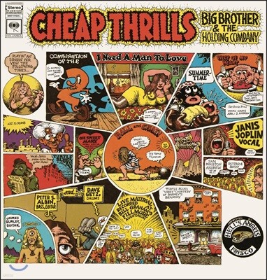 Big Brother & The Holding Company — Cheap Thrills 앨범 커버