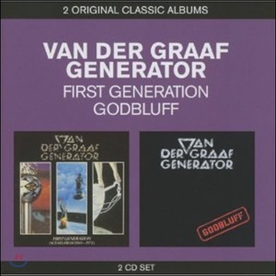 Van Der Graaf Generator - 2 Original Classic Albums (First Generation + Godbluff)