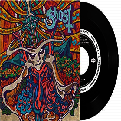 Ghost — Kiss The Go-Goat / Mary On A Cross 앨범 커버