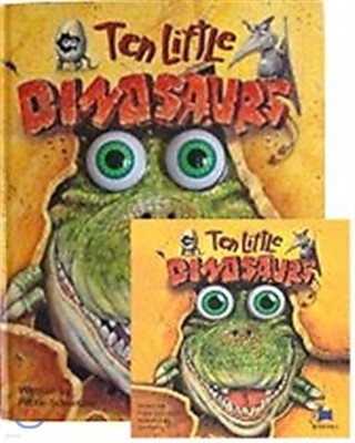 [ο]Ten Little Dinosaurs (Hardcover & CD Set) 