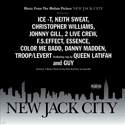 O.S.T. — New Jack City(뉴 잭 시티)(O.S.T.) 앨범 커버