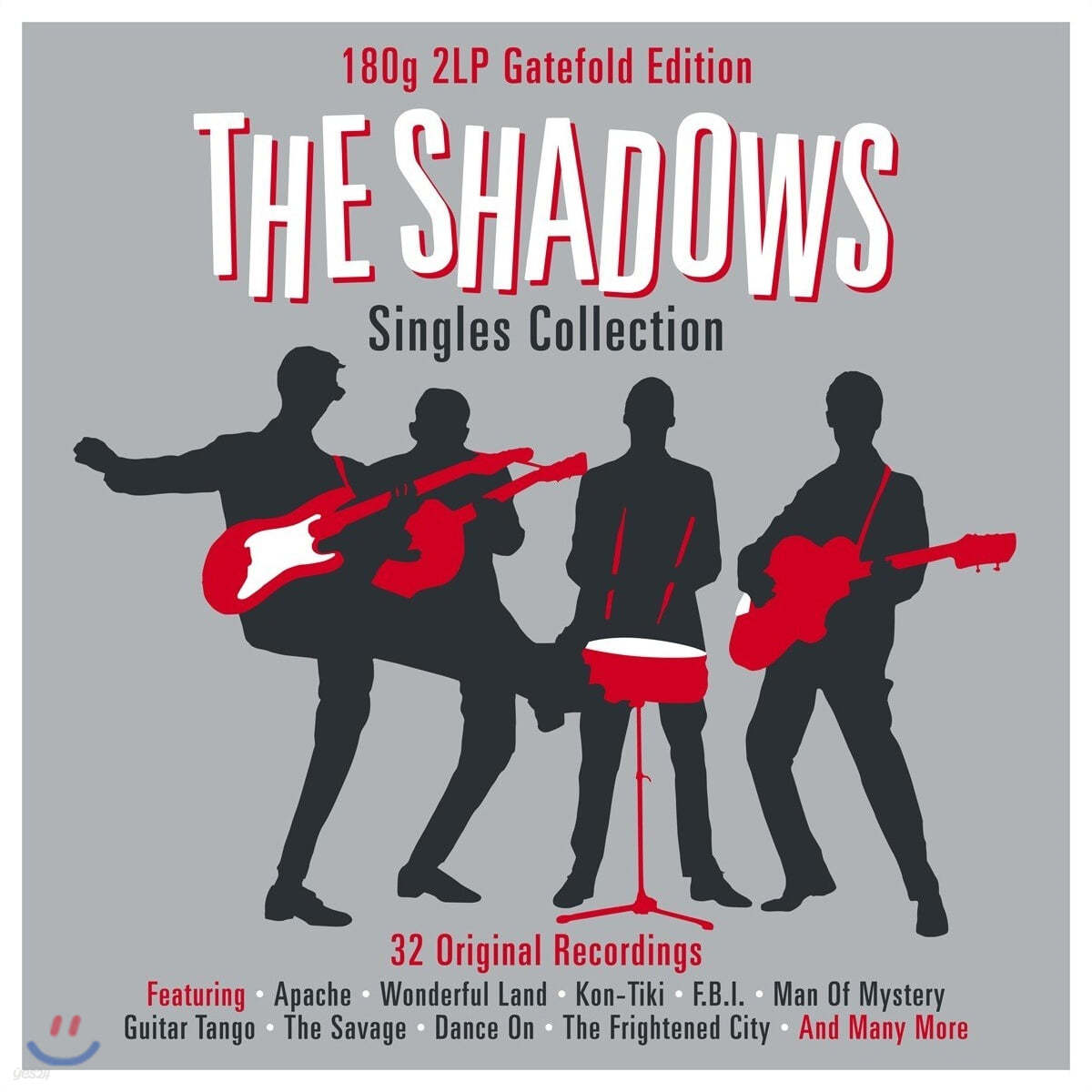 The Shadows - Singles Collection: 32 Original Recordings 더 섀도우즈 싱글 모음집 [2LP]