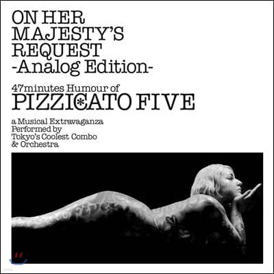 Pizzicato Five — 3집 On Her Majesty's Request 앨범 커버