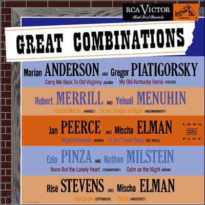 Various Artists — 현악기와 성악의 명협연 모음집 (The Great Combinations) 앨범 커버